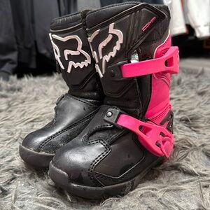 Fox motorcycle boots unisex pretty new worn 4 times in great condition
